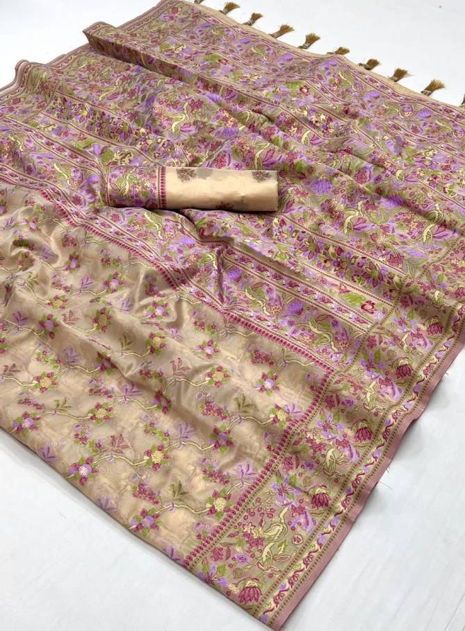 Kaarsi Silk By Rajtex Organza Parsi Handloom Weaving Saree Orders In India